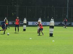 Tactische aanvallende training van PSV