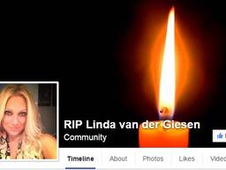 Facebook-pagina voor Linda van der Giesen (bron: Facebook).