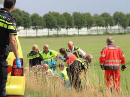 Verschillende hulpdiensten werden opgeroepen. (Foto: AS Media).