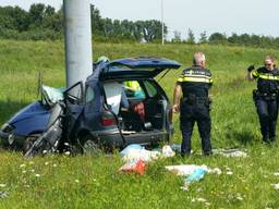 Ernstige botsing in Berkel-Enschot (foto: Jules Vorselaars/JV Media)