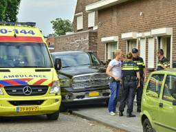 Gewonden bij gevecht in Tilburg. (foto: Diederik Cools/Stuve Fotografie)