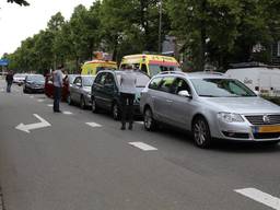 De kettingbotsing in beeld. (foto: Kevin Mommersteeg, MaRicMedia)