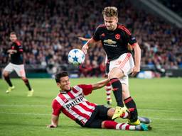 De tackle van Moreno op Shaw