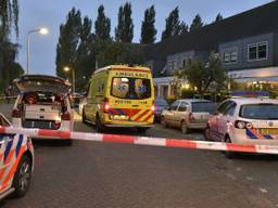 Steekpartij bij Maarheezepark in Tilburg. (foto: Jules Vorselaars/JV Media).