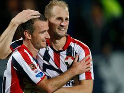 Robbie Haemhouts en Frank van der Struijk zijn blij (foto: VI Images)