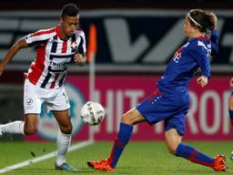 Willem II en sc Heerenveen aan elkaar gewaagd. (foto: VI Images)