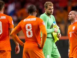 Jeroen Zoet in Oranje (foto: ANP)