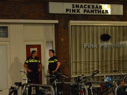 Overval op snackbar Pink Panther (foto: Perry Roovers / SQ Vision)