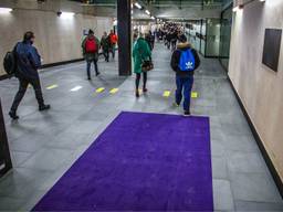 Helft nieuwe stationstunnel in Eindhoven al in gebruik