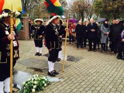 Herdenking Floris van der Putt in Lieshout (foto: Tonnie Vossen).