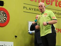 Michael van Gerwen wordt weer gezien als titelfavoriet. 