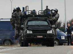 Op de ring van Antwerpen kwam het tot een vuurgevecht met de politie. (Foto: SQ Vision)