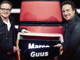 Guus neemt de plek in van Marco in de jurdy van The voice of Holland.