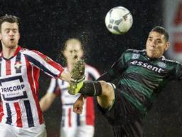 Maduro scoorde in de 94ste minuut de gelijkmaker tegen Willem II. (Foto: VI Images)