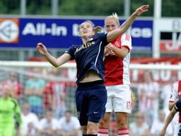 Myrthe Moorrees in actie voor PSV