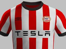 Zo zou het nieuwe thuisshirt eruit zien. (foto: World of Umbro blog)