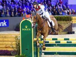 Tim Lips in actie tijdens Indoor Brabant 2016 (foto: Henk van Esch)