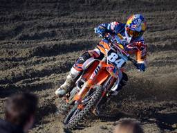 Jeffrey Herlings klasse apart in Axel(Foto Alfred Benjamins).  