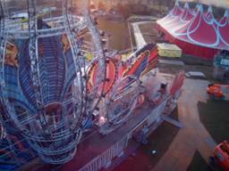 Drone boven het festivalterrein van Paaspop. (Beeld: TV Schijndel)