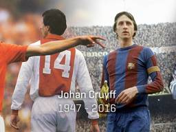 Johan '14' Cruijff is overleden (foto World of Cruyff)