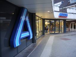 Een supermarkt van Aldi in Roosendaal.