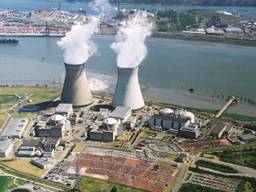 De kerncentrale in Doel.