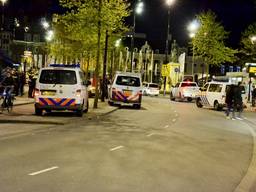 De politie spoedde zich naar de Heuvelring (foto: Diederik Cools / Stuve fotografie)