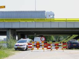 De plek van het ongeluk (foto: Bart Meesters).