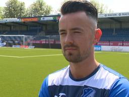 LInksback Maxime Gunst van FC Eindhoven.