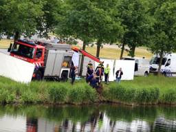 Bart Hillen werd aangetroffen in de Zuid-Willemsvaart. (foto: SQ Vision)