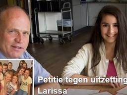 Larissa mag blijven