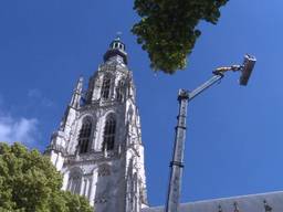 Toren van Grote Kerk in Breda krijgt flinke opknaptbeurt