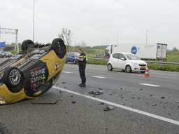 Vier mensen raakten gewond. (Foto: Tom van der Put/SQ Vision)