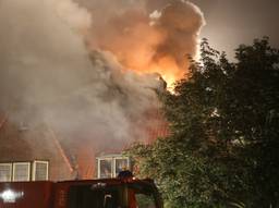 Uitslaande woningbrand (foto: Christian Traets / SQ Vision)