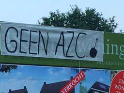 Explosief protest tegen de komst van een AZC in Andel