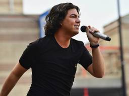 Roy Donders op Festival van het Levenslied in zijn Tilburg. Foto: Jack Brekelmans