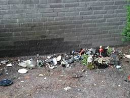 Jonge vandalen (7 en 8) vernielen begraafplaats in Liessel