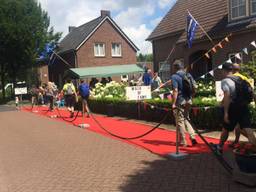 Prima wandelweer voor de deelnemers (foto: Gertie Theunissen).