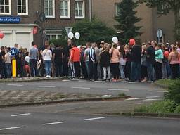 De stille tocht voor de doodgestoken Selim van der Heijden.