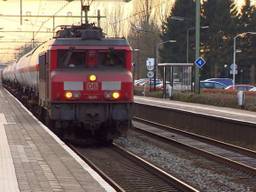 Goederentrein met gevaarlijke stoffen