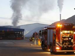 Brand recyclingbedrijf Moerdijk