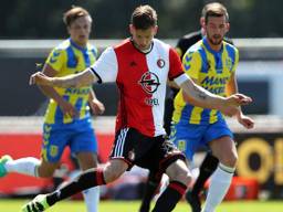 RKC Waalwijk in de voorbereiding tegen Feyenoord 