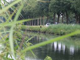 Lichaam gevonden in Zuid-Willemsvaart bij Helmond (Foto: Harrie Grijseels / SQ Vison)