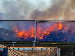 Brand bij Baetsen Recycling 