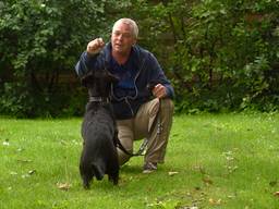 Hondentrainer Mario Boerlage (beeld: Omroep Brabant)