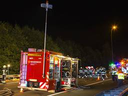 Veel hulpdiensten werden opgeroepen. (Foto: Sander van Gils/SQ Vision)