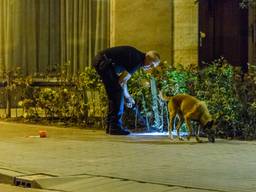 De politie deed onderzoek. (Foto: Jack Brekelmans/Persburo-BMS)