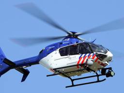 Een politiehelikopter. (Foto politie)