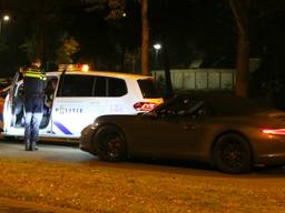 De Porsche is in beslag genomen. (Foto: Erik Haverhals/FPMB)