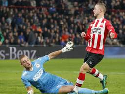 Bart Ramselaar matchwinner voor PSV tegen Sparta